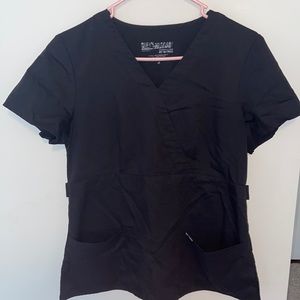 Greys Anatomy Black Scrub Set